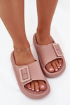 Жіночі Пінні Сандалі З Пряжкою Vinceza 75207 Брудно Рожевий