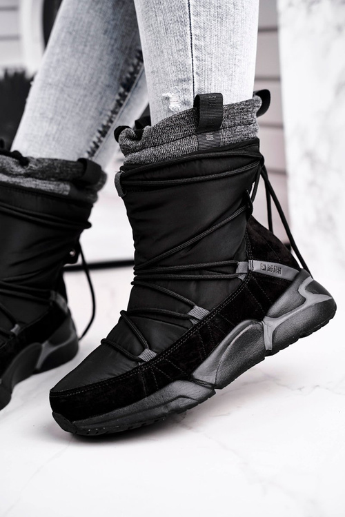 Жіночі зимові черевики Big Star Black GG274628