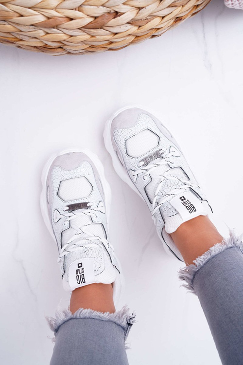 Жіноче спортивне взуття Big Star by Daniel Lopez White FF274430