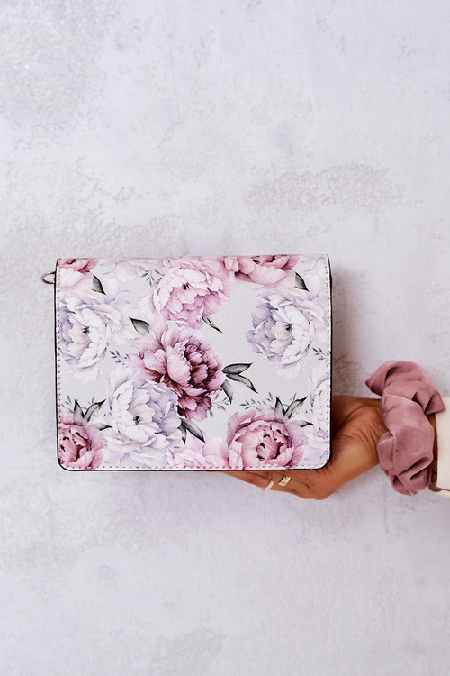 Сумка NOBO NBAG-M1070-CM04 Біла З Квітами