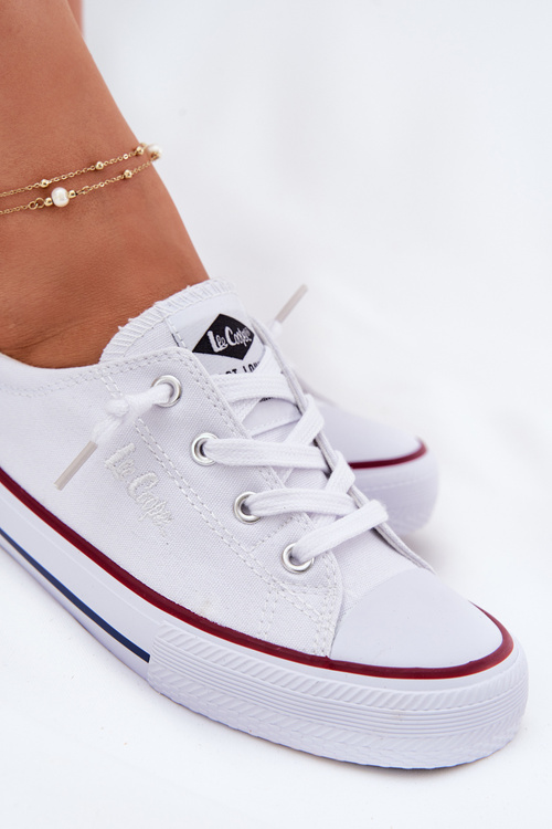Жіночі Тканинні Кросівки Lee Cooper LCW-25-02-3296L Білі