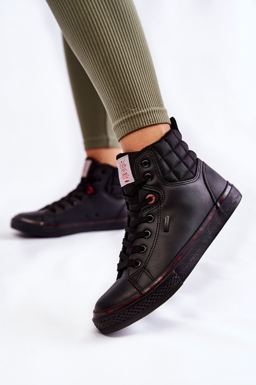 Жіночі високі кросівки Cross Jeans KK2R4058C Чорні