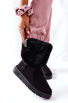 Жіночі зимові черевики Big Star II274123 Чорні