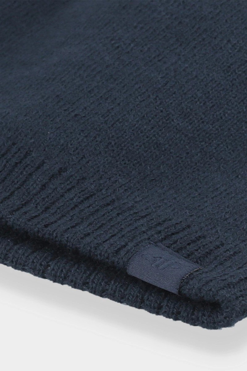 Чоловіча зимова шапка 4F 4FAW23ACAPM304-31S Темно-синій