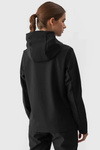 Жіноча куртка 4F Softshell Membrane 5000 4F Black 4FWAW24TSOFF285-20S