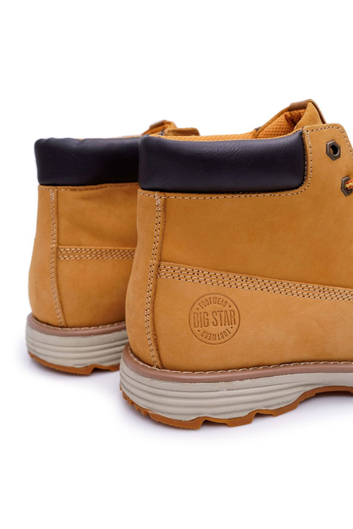 Чоловічі шкіряні трепери Big Star Camel EE174227