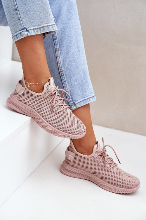 Сітчасте Взуття Для Спорту На Блискавці Для Жінок Рожеве Harice