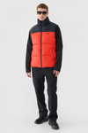 Чоловічий пуховик 4F червоний 4FWAW24TVJAM147-62S