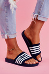 Жіночі тапочки Big Star FF274A356 Navy Blue