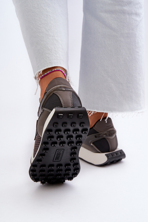 Жіночі кросівки на платформі з системою Memory Foam Big Star NN274683 Чорні