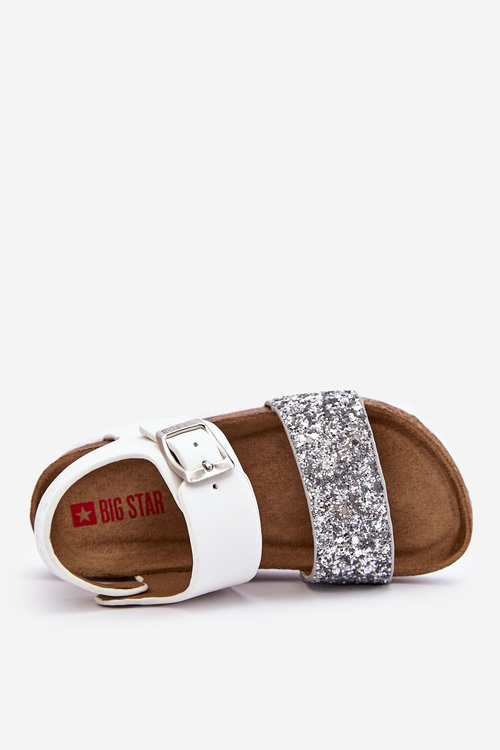 Шкіряні дитячі сандалії Big Star LL374133 Білі