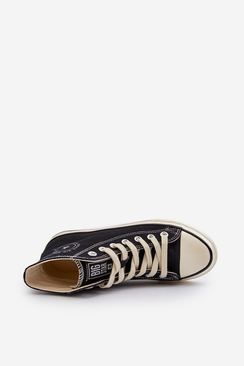 Жіночі високі кросівки Big Star NN274283 Чорні