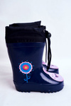 Дитячі гумові чоботи-калоші Navy Rabbit Mordeso