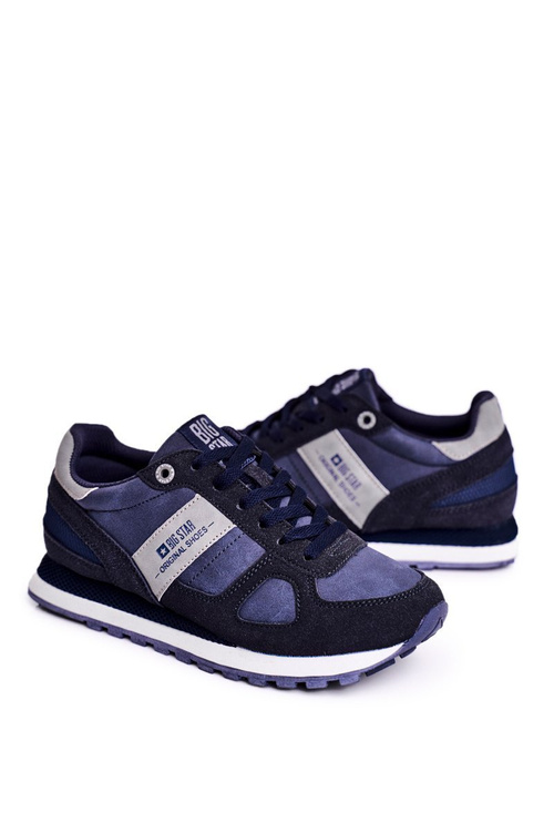 Жіноче спортивне взуття Sneakers Big Star Navy Blue GG274676
