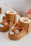 Дитячі утеплені чоботи Snow Boots Camel Vavena
