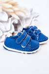 Дитяче шкіряне спортивне взуття Blue Billie