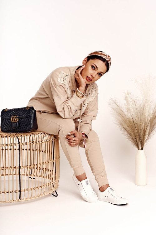 Жіночі шкіряні кросівки Big Star White V274869