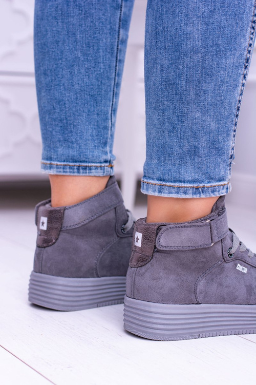 Сірі кросівки Big Star Снікерси Кросівки BB274645