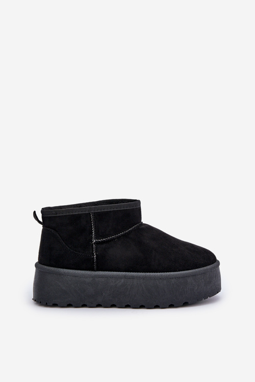 Жіночі Снігостійкі Черевики На Платформі Чорні Ninala