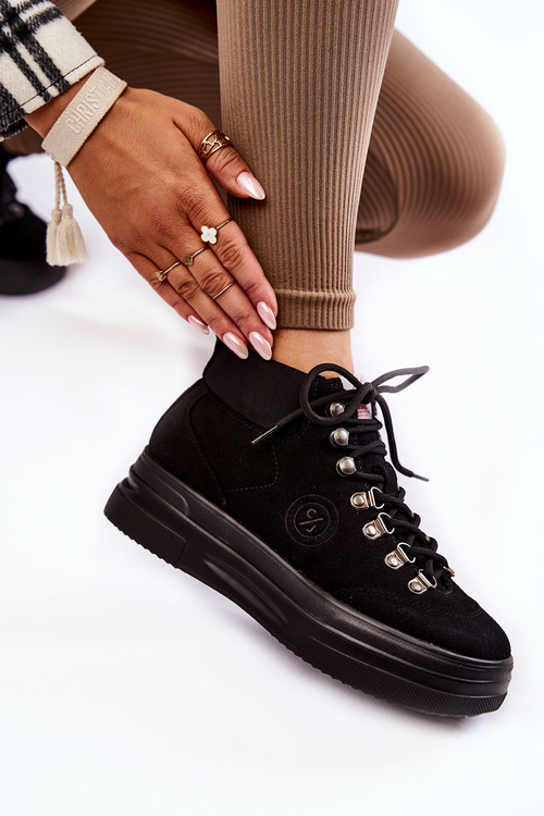 Черевики Cross Jeans KK2R4074C Чорні