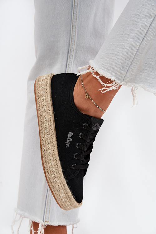 Жіночі Кросівки З Плетінням Lee Cooper LCW-25-44-3216 Чорні