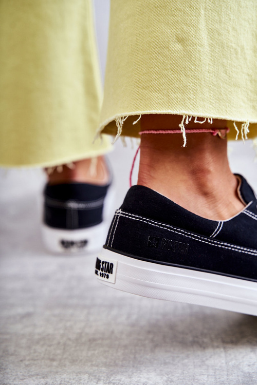 Жіночі тканинні кросівки Big Star KK274019 Чорні