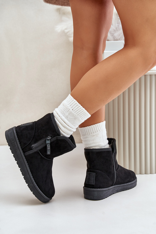 Жіночі зимові черевики Big Star OO274A163 Чорні