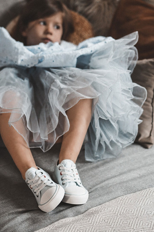 Дитячі класичні низькі кросівки BIG STAR HH374094 Сині