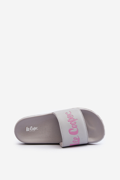 Жіночі класичні шльопанці Lee Cooper LCW-24-42-2486L сірі