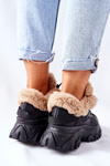 Жіночі утеплені чоботи Black Limerick