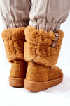 Жіночі зимові черевики Big Star II274127 Camel