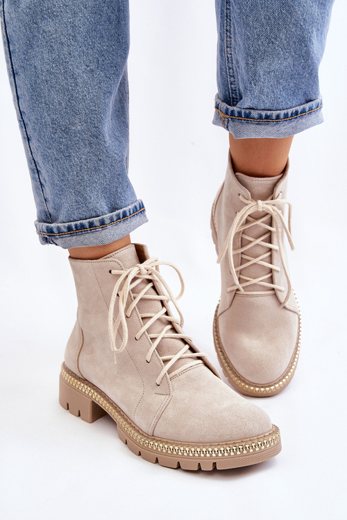 Черевики Lewski Shoes 3285 Світло-бежевий