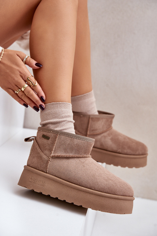 Черевики на платформі Big Star OO274A100 бежевого кольору