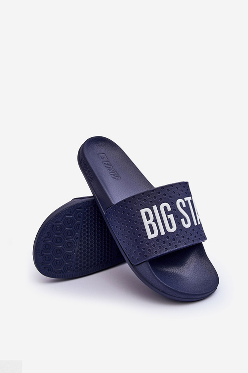 Жіночі класичні сліпони Big Star MM274714 Navy Blue