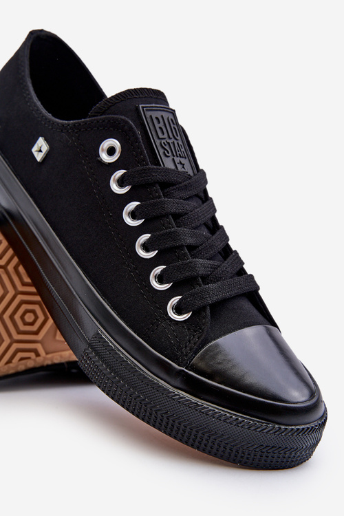 Чоловічі низькі кросівки Big Star NN174110 Чорні