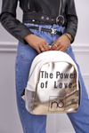 Класичний жіночий рюкзак Nobo White Gold NBAG-I1990-CM00