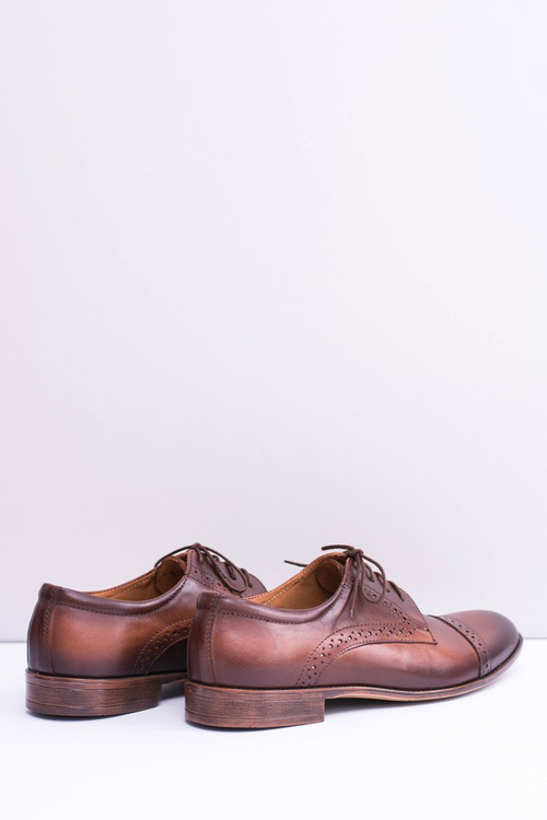 Чоловічі шкіряні ділові півчеревики Gerard Brown