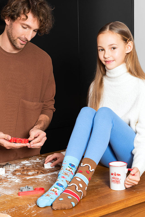 Набір дитячих шкарпеток Zooxy mixTURY Пряники 2 пари