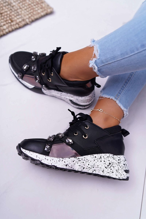 Спортивні жіночі туфлі Lu Boo Black Frency