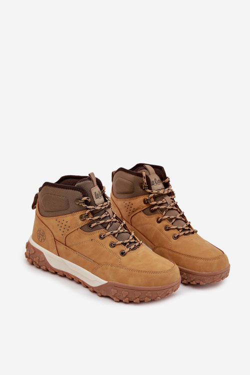 Чоловічі зимові черевики Trapery утеплені Lee Cooper LCJ-25-01-3726 Camel