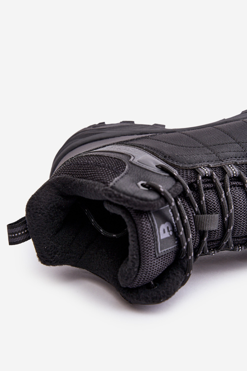 Тепле легке чоловіче туристичне взуття McBraun Black