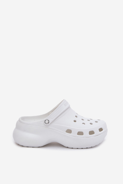 Жіночі Пінні Сандалі На Масивній Підошві Big Star RR274A119 Білі