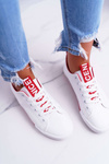 Жіночі кросівки White Red Nigrid Stripe