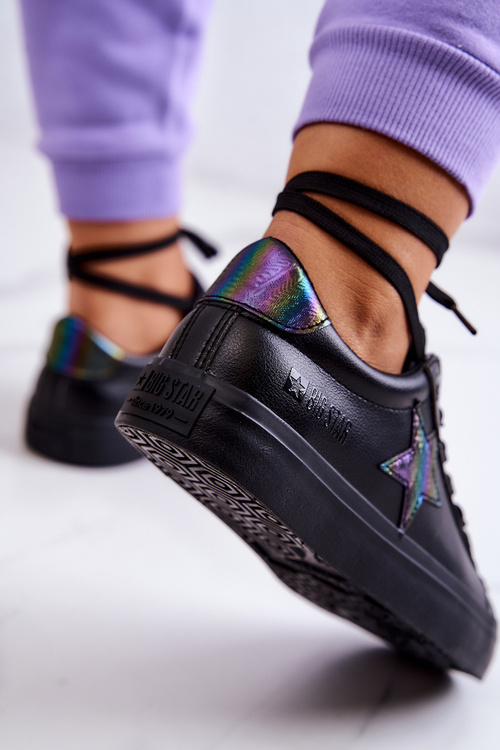 Шкіряні кросівки Star Big Star JJ274243 Чорні