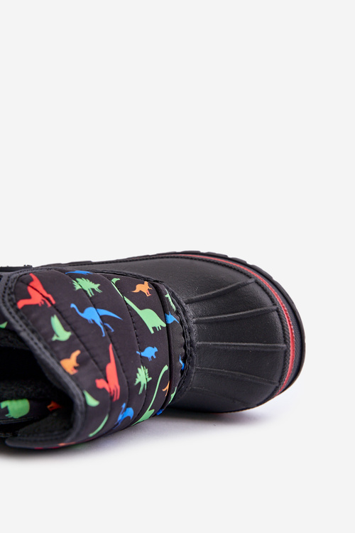 Дитячі зимові черевики на липучці Lee Cooper LCJ-24-44-2861K Чорні