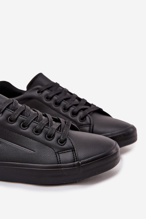 Чоловічі Еко Шкіряні Кросівки Big Star OO174019 Чорні
