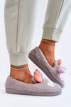 Жіночі тапочки з сердечками Grey Alasca