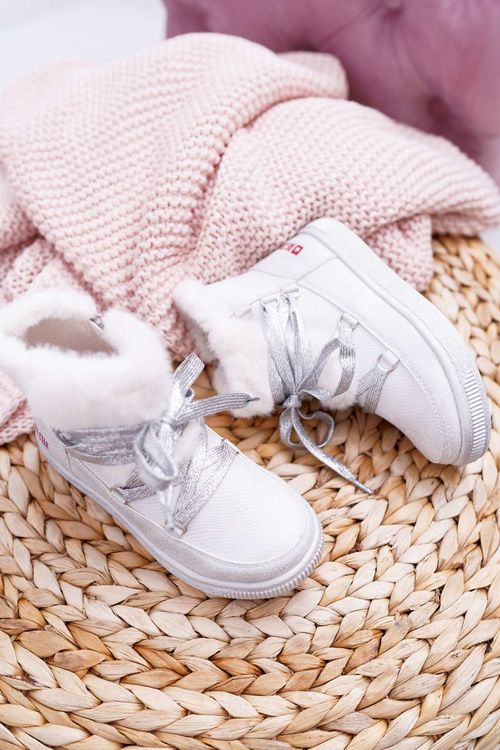 Big Star White EE374079 Дитячі пінетки для дівчинки білі EE374079