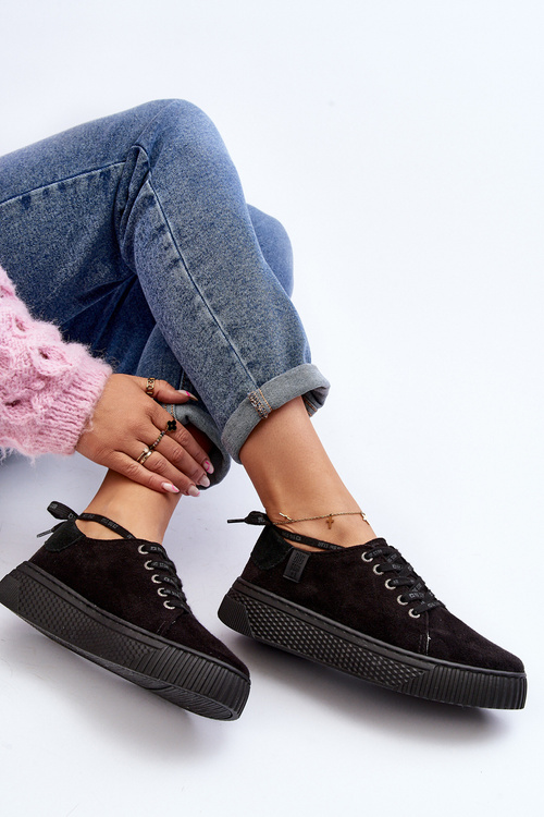 Жіночі кросівки Big Star NN276005 Memory Foam System Black