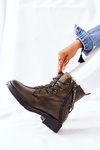 Жіночі ботфорти Workers Brown Goorey